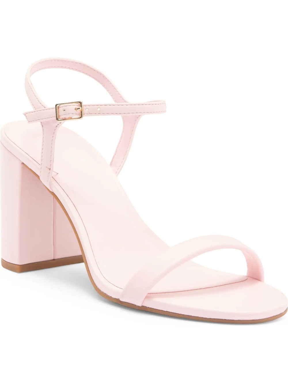 Women’s BP Lexy Sandal - Blush Pink Block Heel Sandals